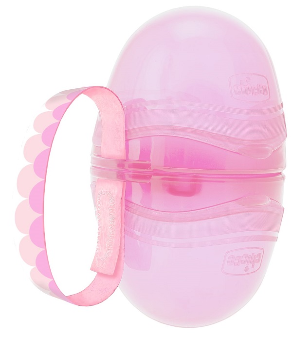 CHICCO PORTASUCCHIETTO DOPPIO ROSA 1 PEZZO - Farmacia Del Monaco