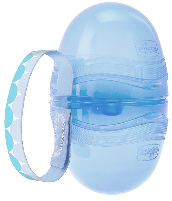 CHICCO PORTASUCCHIETTO DOPPIO BLU 1 PEZZO - Farmacia Del Monaco