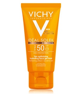 IDEAL SOLEIL GEL VISO SPF50 50 ML - Farmacia Del Monaco