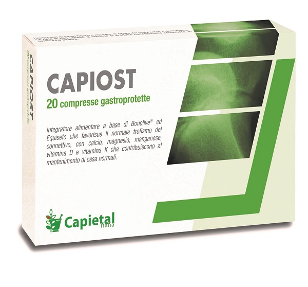 CAPIOST 20 COMPRESSE GASTROPROTETTE 28 G - Farmacia Del Monaco