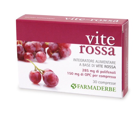 VITE ROSSA 30 COMPRESSE - Farmacia Del Monaco