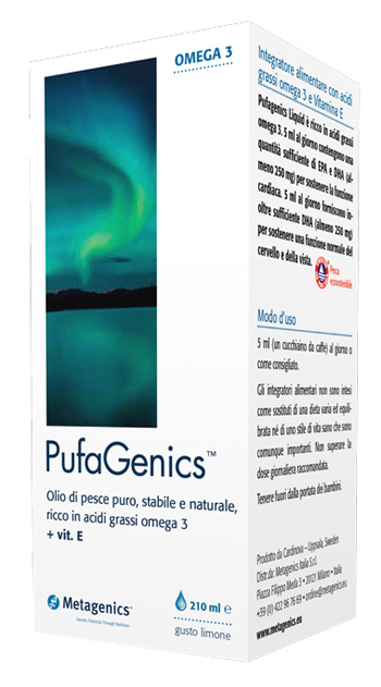 PUFAGENICS LIQUID LIMONE 210 ML - Farmacia Del Monaco