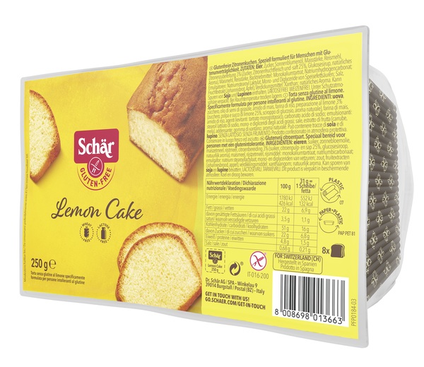 SCHAR LEMON CAKE 250 G - Farmacia Del Monaco