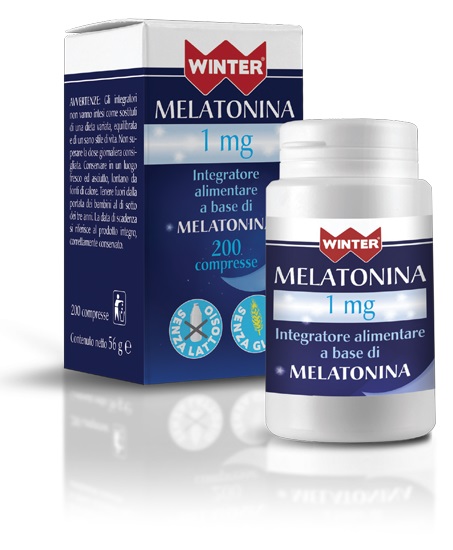 WINTER MELATONINA 1 MG 200 COMPRESSE - Farmacia Del Monaco