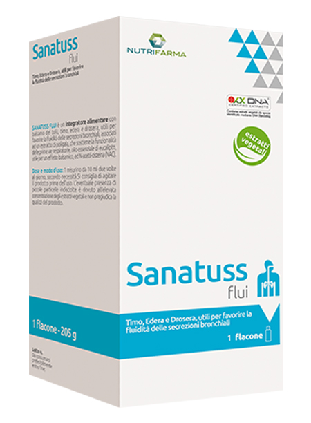 NUTRIFARMA SANATUSS FLUI 170 ML - Farmacia Del Monaco