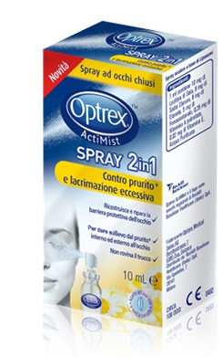 SPRAY OCULARE OPTREX ACTIMIST 2 IN 1 CONTRO IL PRURITO 1 PEZZO - Farmacia Del Monaco