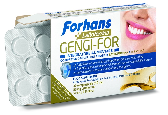 FORHANS GENGI FOR 30 COMPRESSE 19,50 G - Farmacia Del Monaco