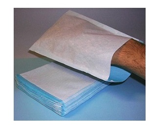 MANOPOLA IMPERMEABILE NON SAPONATA COLORE AZZURRO 100 PEZZI - Farmacia Del Monaco