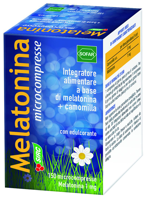 MELATONINA 150 MICROCOMPRESSE - Farmacia Del Monaco