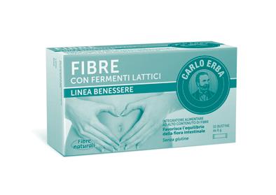 CARLO ERBA FIBRE 10 BUSTINE DA 6 G - Farmacia Del Monaco