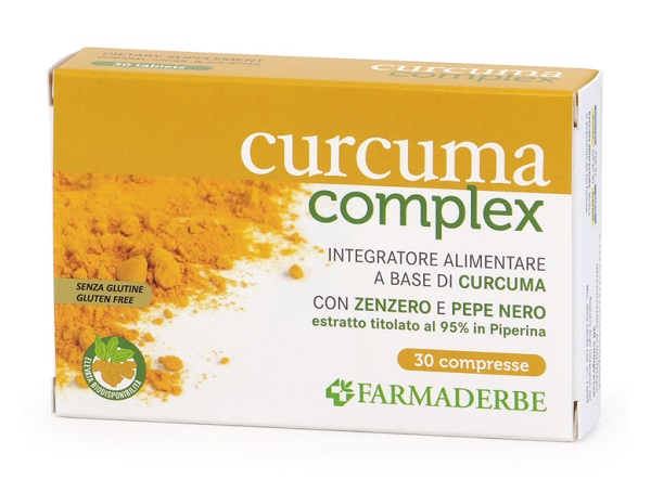 CURCUMA COMPLEX 30 COMPRESSE - Farmacia Del Monaco