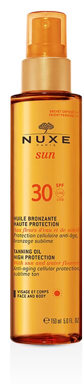 NUXE SUN OLIO SOLARE VISO E CORPO SPF30 150 ML - Farmacia Del Monaco