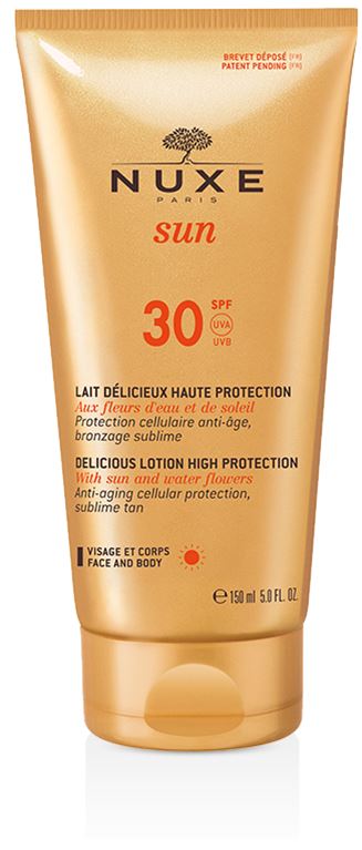 NUXE SUN LATTE SOLARE DELIZIOSO ANTI-ETA' SPF30 150 ML - Farmacia Del Monaco