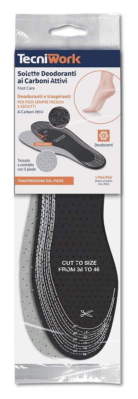 SOLETTE DEODORANTI AI CARBONI ATTIVI 1 PAIO - Farmacia Del Monaco