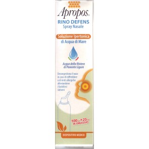 APROPOS RINO DEFENS SOLUZIONE IPERTONICA 125 ML - Farmacia Del Monaco