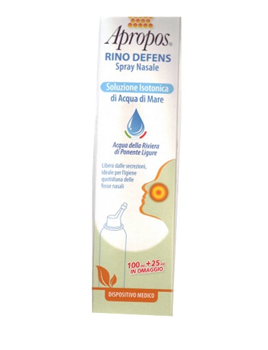 APROPOS RINO DEFENS SOLUZIONE ISOTONICA 125 ML - Farmacia Del Monaco