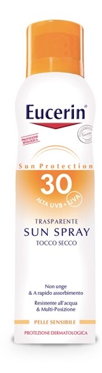 EUCERIN SUN SPRAY TOCCO SECCO SPF30 200 ML - Farmacia Del Monaco