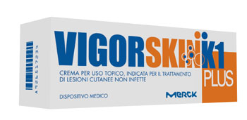 VIGORSKIN K1 PLUS CREMA PER LESIONI CUTANEE NON INFETTE 100 ML - Farmacia Del Monaco