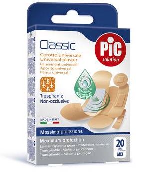CEROTTO PIC CLASSIC MIX ANTIBATTERICO 20 PEZZI - Farmacia Del Monaco