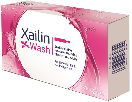 XAILIN WASH SOLUZIONE STERILE OCULARE 20 FLACONCINI 5 ML MONODOSE - Farmacia Del Monaco