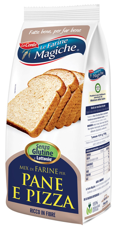 IPAFOOD MIX PER PANE E PIZZA SENZA GLUTINE 500 G - Farmacia Del Monaco