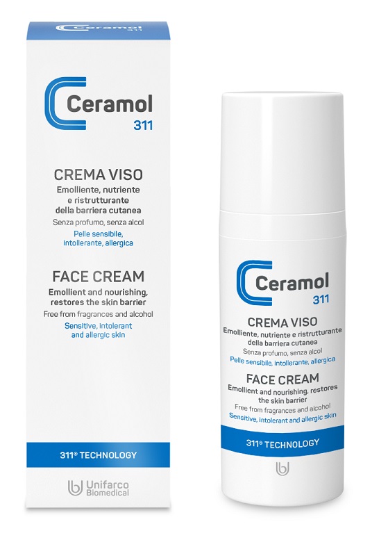 CERAMOL 311 CREMA VISO 50 ML - Farmacia Del Monaco