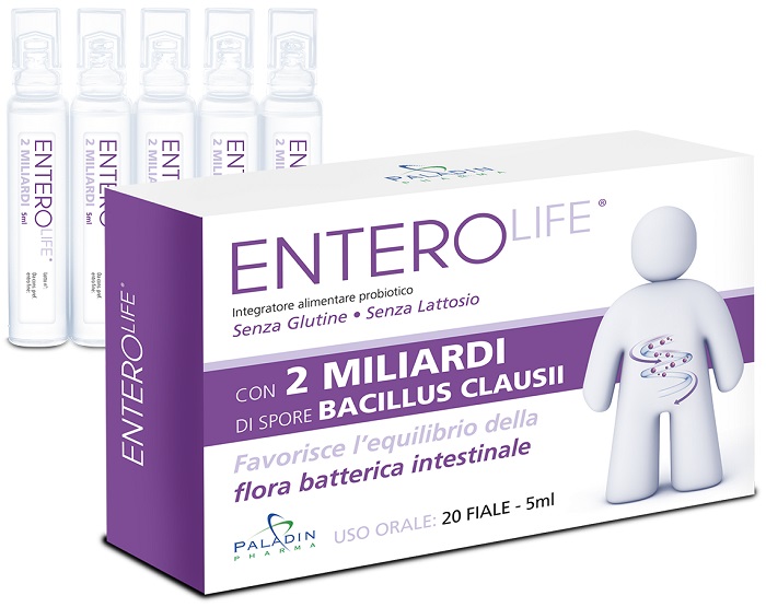 ENTEROLIFE 2 MILIARDI 20 FIALE DA 5 ML - Farmacia Del Monaco