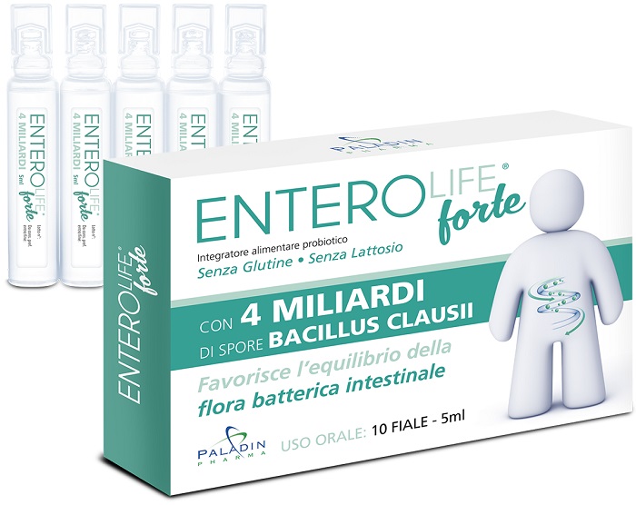 ENTEROLIFE FORTE 4 MILIARDI 10 FIALE DA 5 ML - Farmacia Del Monaco