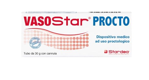 VASOSTAR CREMA PROCTOLOGICA 30 G - Farmacia Del Monaco