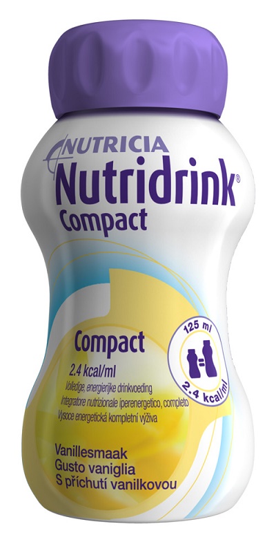 NUTRIDRINK COMPACT VANIGLIA 125 ML 4 PEZZI - Farmacia Del Monaco