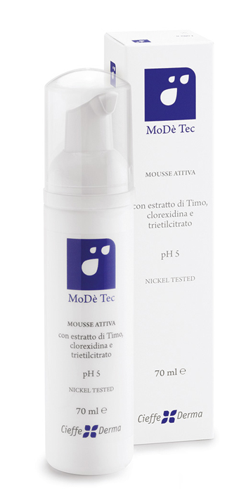 MODE' TEC MOUSSE ATTIVA 70 ML - Farmacia Del Monaco