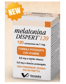 MELATONINA DISPERT 120 COMPRESSE - Farmacia Del Monaco
