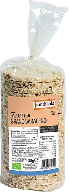GALLETTE DI GRANO SARACENO - Farmacia Del Monaco