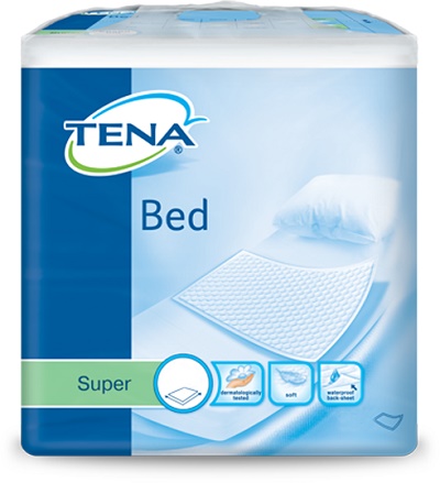 TRAVERSA PER INCONTINENZA NON RIMBOCCABILE TENA BED SUPER 60X90CM 35 PEZZI - Farmacia Del Monaco