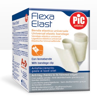 BENDA ELASTICA PIC BIANCA 20x4,5M FUSTELLA - Farmacia Del Monaco