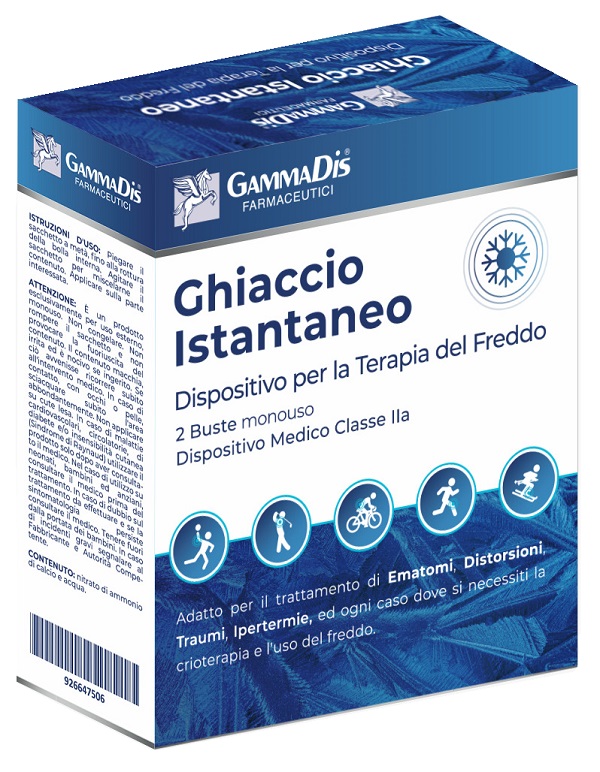 GHIACCIO ISTANTANEO TNT GAMMADIS 2 PEZZI GAMMADIS - Farmacia Del Monaco