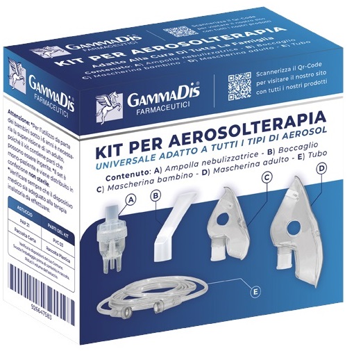 KIT AEROSOL COMPLETO GAMMADIS - Farmacia Del Monaco