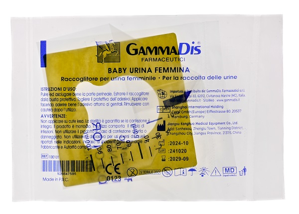 CONTENITORE URINA BABY FEMMINA GAMMADIS - Farmacia Del Monaco