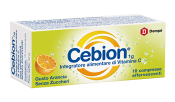 CEBION EFFERVESCENTE VIT C SENZA ZUCCHERO 10 COMPRESSE - Farmacia Del Monaco