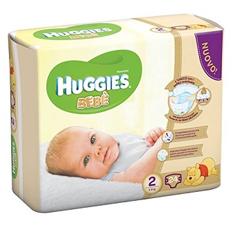 PANNOLINO HUGGIES EXTRA CARE BEBE' BASE 2 24 PEZZI - Farmacia Del Monaco