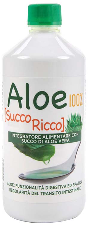 ALOE SUCCO E POLPA 100% 1 LITRO - Farmacia Del Monaco