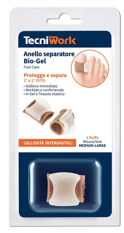 BIO-GEL ANELLO SEPARATORE PER ALLUCE M/L 1 PEZZO - Farmacia Del Monaco