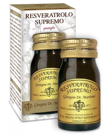 RESVERATROLO SUPREMO 60 PASTIGLIE - Farmacia Del Monaco