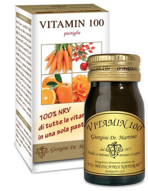 VITAMIN 100 60 PASTIGLIE - Farmacia Del Monaco