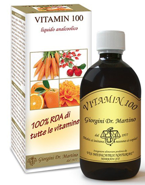 VITAMIN 100 LIQUIDO ANALCOLICO 500 ML - Farmacia Del Monaco