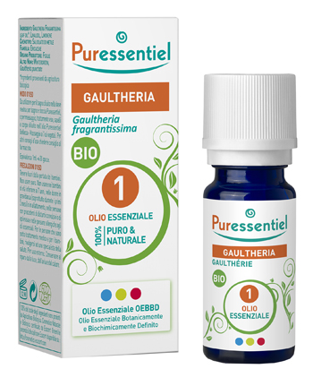 PURESSENTIEL OLIO ESSENZIALE GAULTHERIA BIO 10 ML - Farmacia Del Monaco