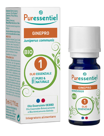 PURESSENTIEL GINEPRO OLIO ESSENZIALE BIO 5 ML - Farmacia Del Monaco