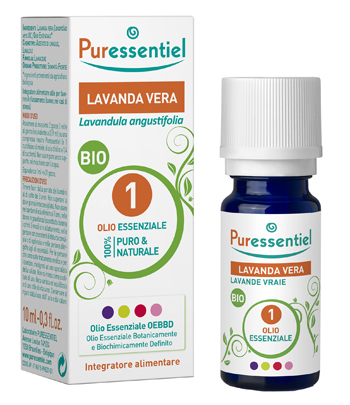 PURESSENTIEL LAVANDA VERA OLIO ESSENZIALE BIO 10 ML - Farmacia Del Monaco