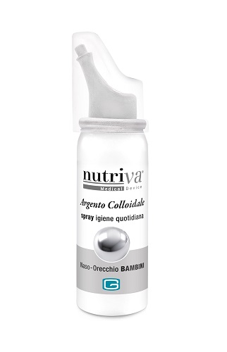 NUTRIVA ARGENTO COLLOIDALE NASO/ORECCHIE 30 ML - Farmacia Del Monaco