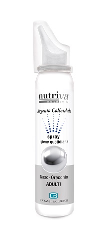 NUTRIVA ARGENTO COLLOIDALE NASO/ORECCHIE 100 ML - Farmacia Del Monaco